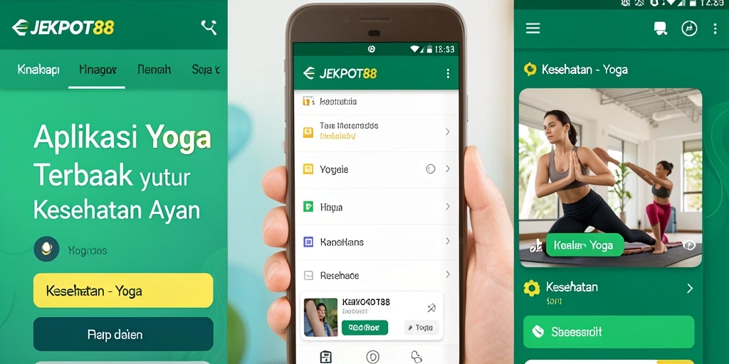 Antarmuka JEKPOT88 menampilkan sesi Yoga yang interaktif dan menarik.
