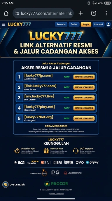 Link Alternatif lucky777 untuk Pengguna Android di Indonesia