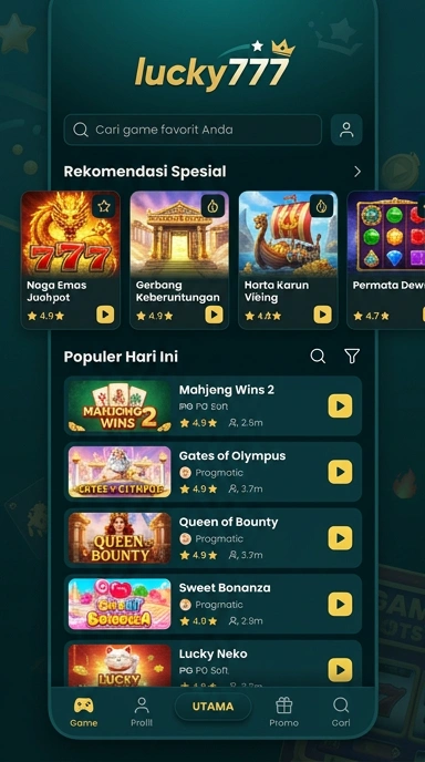 Katalog Aplikasi Populer Lucky777 — Unduh & Coba Sekarang